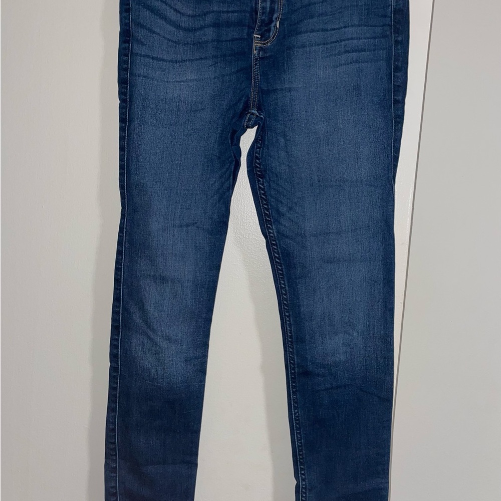 Hollister Navy High Rise Skinny Jeans